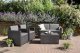 Allibert Monaco set with storage table - grafitowy 1