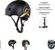 ScootAndRide Kask dla dzieci 1-5 lat Gold Edycja Limitowana r. XXS-S (96430) 2