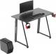 Biurko Ultradesk Enter V2 Czarne 100 cmx60 cm 2