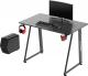 Biurko Ultradesk Enter V2 Czarne 100 cmx60 cm 1