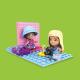 Mattel Mega Bloks Klocki Barbie Malibu dom GWR34 4