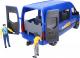 Bruder MB Sprinter Bus niebieski z 2 figurkami (02670) 4