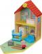 Figurka Tm Toys Świnka Peppa - Drewniany Domek Rodzinny (PEP 07213) 1