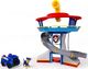 Figurka Spin Master Psi Patrol - Baza ze zjeżdżalnią i dźwiękami oraz Chase z pojazdem (6022632) 1