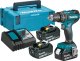 Wiertarko-wkrętarka Makita DHP485RF3J 18 V 3 x akumulator 3 Ah 2