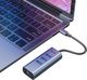 HUB USB Baseus Baseus Enjoy adapter HUB przejściówka ze złącza USB-C na 3x USB 3.0 i port RJ45 szary (CAHUB-M0G) uniwersalny 4