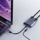 Adapter USB Baseus Baseus Enjoy adapter HUB przejściówka ze złącza USB-C na 2x HDMI + USB-C PD szary (CAHUB-I0G) uniwersalny 10