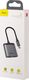 Adapter USB Baseus Baseus Enjoy adapter HUB przejściówka ze złącza USB-C na 2x HDMI + USB-C PD szary (CAHUB-I0G) uniwersalny 13