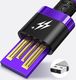 Kabel USB Baseus USB-A - USB-C 1 m Czarny (CATZH-AV1) 11