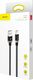 Kabel USB Baseus USB-A - USB-C 1 m Czarny (CATZH-AV1) 13