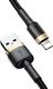 Kabel USB Baseus USB-A - Lightning 2 m Czarno-złoty (CALKLF-CV1) 3