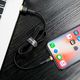 Kabel USB Baseus USB-A - Lightning 2 m Czarno-złoty (CALKLF-CV1) 7