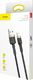 Kabel USB Baseus USB-A - Lightning 2 m Czarno-złoty (CALKLF-CV1) 8
