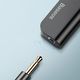 Stacja/replikator Baseus Audio Converter L53 adapter przejściówka z USB Typ C (boczny wtyk) na USB Typ C + mini jack 3.5mm czarno-srebrny (CATL53-S1) uniwersalny 14