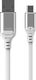 Kabel USB Proda USB-A - microUSB 1 m Biały 1