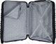 Solier Mała walizka kabinowa ABS 55x37x24cm STL838 czarna 2