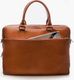 Torba Solier Torba skórzana na ramię, laptopa SOLIER brązowy vintage 9