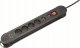 Listwa zasilająca Hama Midi przeciwprzepięciowa 4 gniazd 3 m czarna (44047772) 1