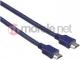 Kabel Hama HDMI - HDMI 2.5m niebieski (20163) 2
