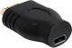 Adapter AV Delock HDMI Micro - HDMI Mini czarny (65343) 1