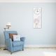 Feeby Obraz z zegarem, nice day 25x65 4