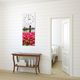 Feeby Obraz z zegarem, holenderski krajobraz 25x65 2