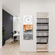 Feeby Obraz z zegarem, New York 2 25x65 3