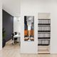 Feeby Obraz z zegarem, New York 25x65 2