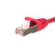 NetRack patchcord RJ45, osłonka zalewana, kat. 5e FTP, 15m czerwony 1