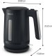 Czajnik Philips 3000 Series Tejkanna 1.7 L czarny HD9411/90 2