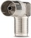 Import Zestaw 5x Wtyk Antenowy RF Żeński Kątowy 6,8mm CONOTECH NS-125 Cynk 4