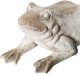 Beliani Figurka ogrodowa CARAPELLE Żaba Beżowy 7
