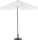 Beliani Parasol ogrodowy 258 cm MURASA Biały 4