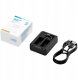 Ładowarka do aparatu JJC Podwójna Ładowarka Usb-c Na 2x Akumulator Bateria Fuji Np-w126 / Np-w126s / Dch-w126tc 4