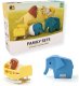 Figurka HalfToys Figurki magnetyczne 3D safari Lew i Słoń Half Toys 3+ 1