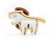 Figurka HalfToys Figurki magnetyczne 3D safari Lew i Słoń Half Toys 3+ 17