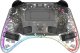Deltaco Kontroler gier Gaming GAM-198-T Bezprzewodowy Bluetooth/USB Przezroczysty RGB z przyciskiem C i makro dla Switch 3