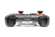 Deltaco Kontroler gier Gaming GAM-198-T Bezprzewodowy Bluetooth/USB Przezroczysty RGB z przyciskiem C i makro dla Switch 5