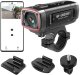 Kamera Akeeyo Sportowa AKY-710S wideorejestrator 4K na kierownicę motocyklu - czarna (4570097934657) 1