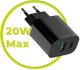 Ładowarka PNY Mobile Origin PD20W MO12 ścienna 1 USB-A 1 USB-C (FRL-PD20W-MO12-BLK) 9
