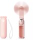 Wentylator Jisulife Mini wentylator Jisulife Handheld Fan Life8 przenośny wiatraczek USB z funkcją powerbanka 2000mAh i latarką - różowy 1