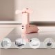 Wentylator Jisulife Mini wentylator Jisulife Handheld Fan Life8 przenośny wiatraczek USB z funkcją powerbanka 2000mAh i latarką - różowy 2