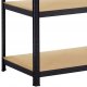 EkoStick Regał Magazynowy Garażowy Warsztatowy Metalowy Czarny Ocynk 875kg 180x90cm 8