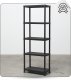 EkoStick Regał Magazynowy Garażowy Warsztatowy łazienkowy Plastikowy Czarny 171x61cm 2