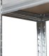 EkoStick Regał Metalowy 3szt Narożny Magazynowy Warsztatowy Garażowy 180x250 12