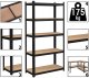 EkoStick Zestaw 2szt Regał magazynowy garażowy warsztatowy metalowy 875kg 180x90cm 4