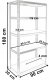 EkoStick Zestaw 2szt Regał magazynowy garażowy warsztatowy metalowy 875kg 180x90cm 10