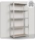 EkoStick Zestaw regał magazynowy garażowy warsztatowy metalowy 875kg 180x90cm 2 sztuki 2