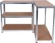 EkoStick Zestaw regał magazynowy garażowy warsztatowy metalowy 875kg 180x90cm 2 sztuki 7