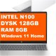 Laptop HP Laptop HP 15-fd0106ds / AA2J9UA / Intel N100 / 8GB / 128GB UFS / Intel UHD / HD / WIn 11 / Biały 1